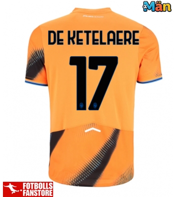 Atalanta Charles De Ketelaere #17 Tredje Tröja 2025-26 Kortärmad